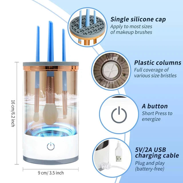 ꜱᴍᴀʀᴛʜᴀᴠᴇɴ™ Makeup Brush Cleaner – منظف فرش المكياج