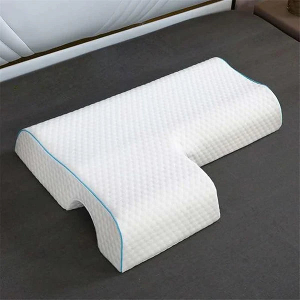 L shaped sleeper pillow - وسادة نائمة على شكل حرف L