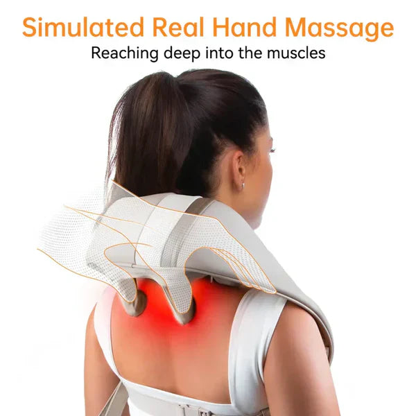 ꜱᴍᴀʀᴛʜᴀᴠᴇɴ™ Kneading Massager (Shoulder and Neck) – مدلك عجن للكتف والرقبة