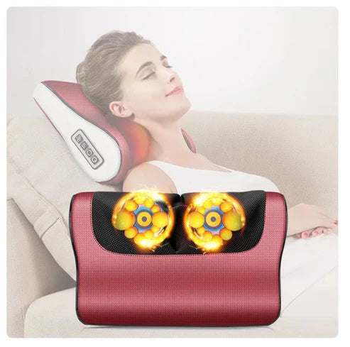 ꜱᴍᴀʀᴛʜᴀᴠᴇɴ™ Red Pillow Massager – جهاز تدليك الوسادة الحمراء
