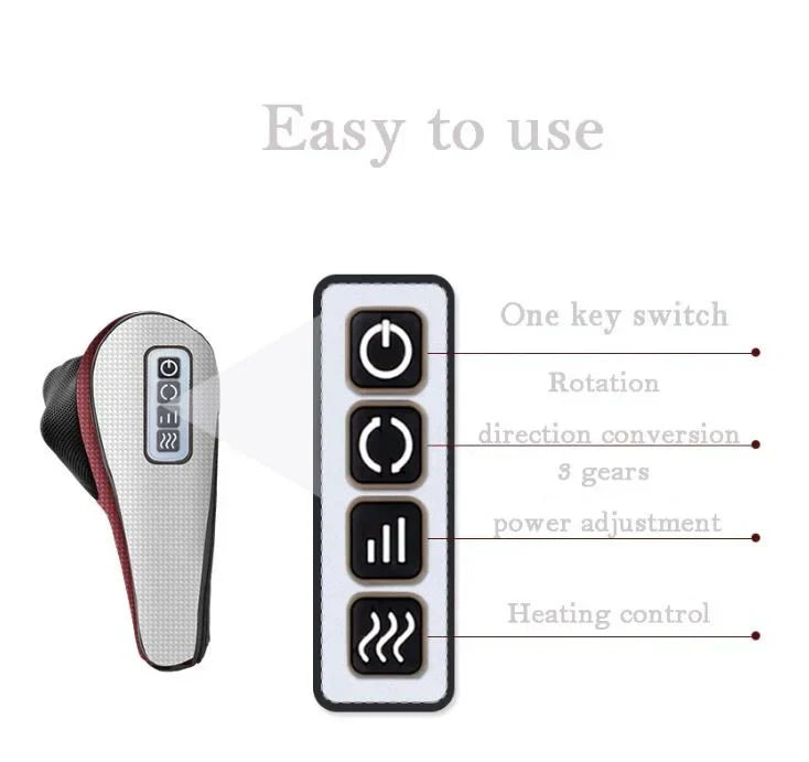 ꜱᴍᴀʀᴛʜᴀᴠᴇɴ™ Red Pillow Massager – جهاز تدليك الوسادة الحمراء