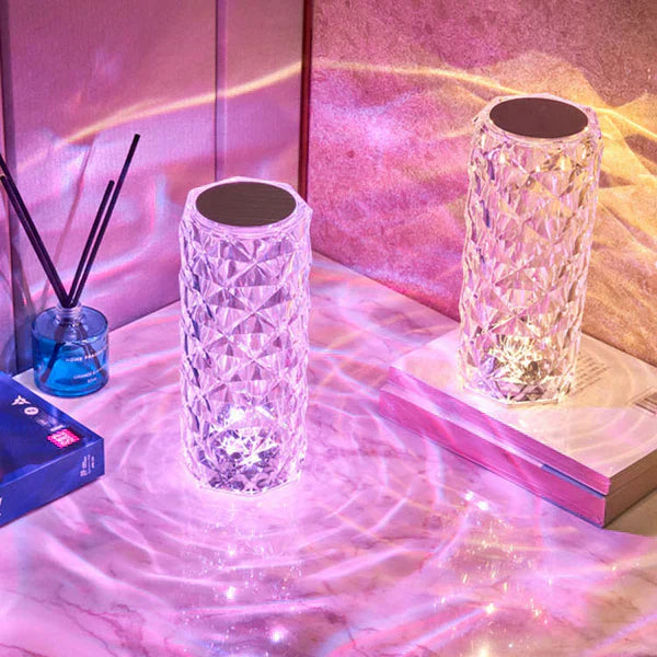 ꜱᴍᴀʀᴛʜᴀᴠᴇɴ™ LED Crystal Table Lamp – مصباح الطاولة الكريستالي LED