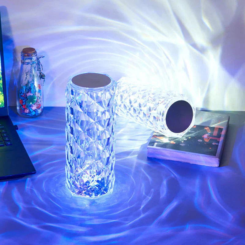ꜱᴍᴀʀᴛʜᴀᴠᴇɴ™ LED Crystal Table Lamp – مصباح الطاولة الكريستالي LED